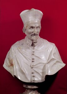 Byst av kardinal Francesco Barberini (marmor)